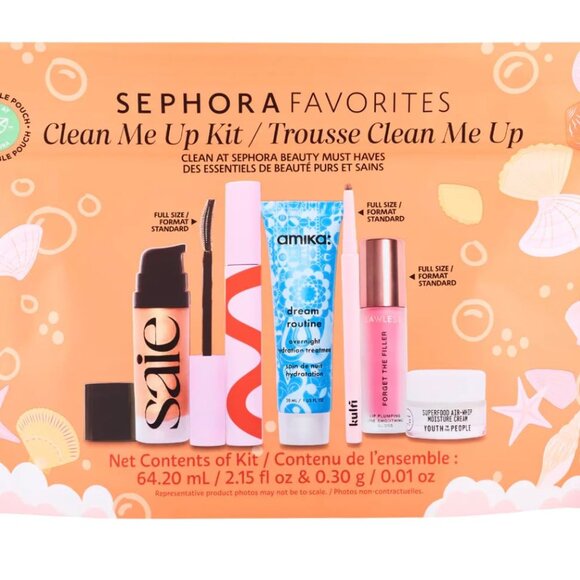 🆕 NIB 🌟Sephora Favorites Clean Me Up Kit - Picture 4 of 4
